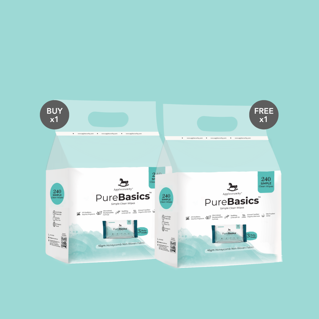 [Buy 1 Free 1] PureBasics Wipes 80s
