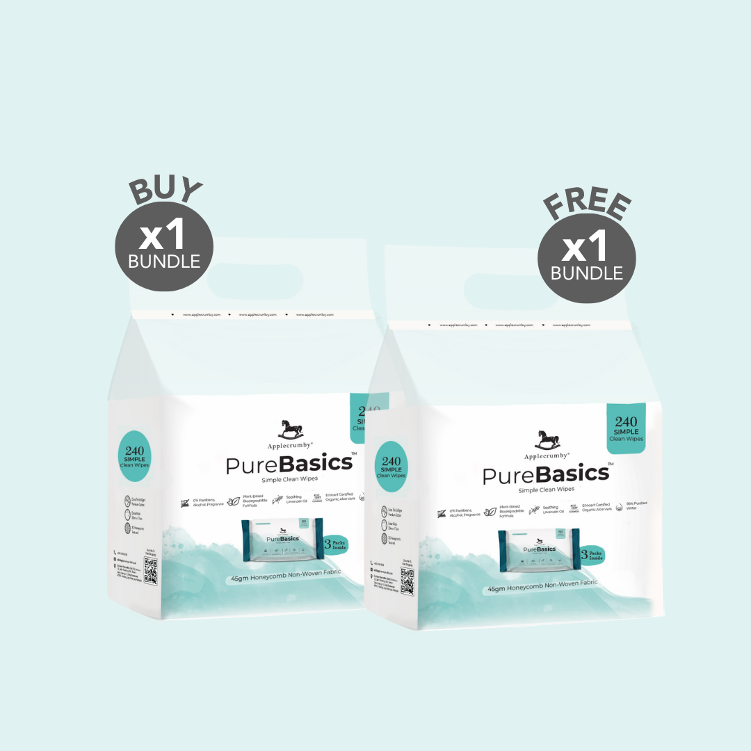 [Buy 1 Free 1] PureBasics Wipes 80s