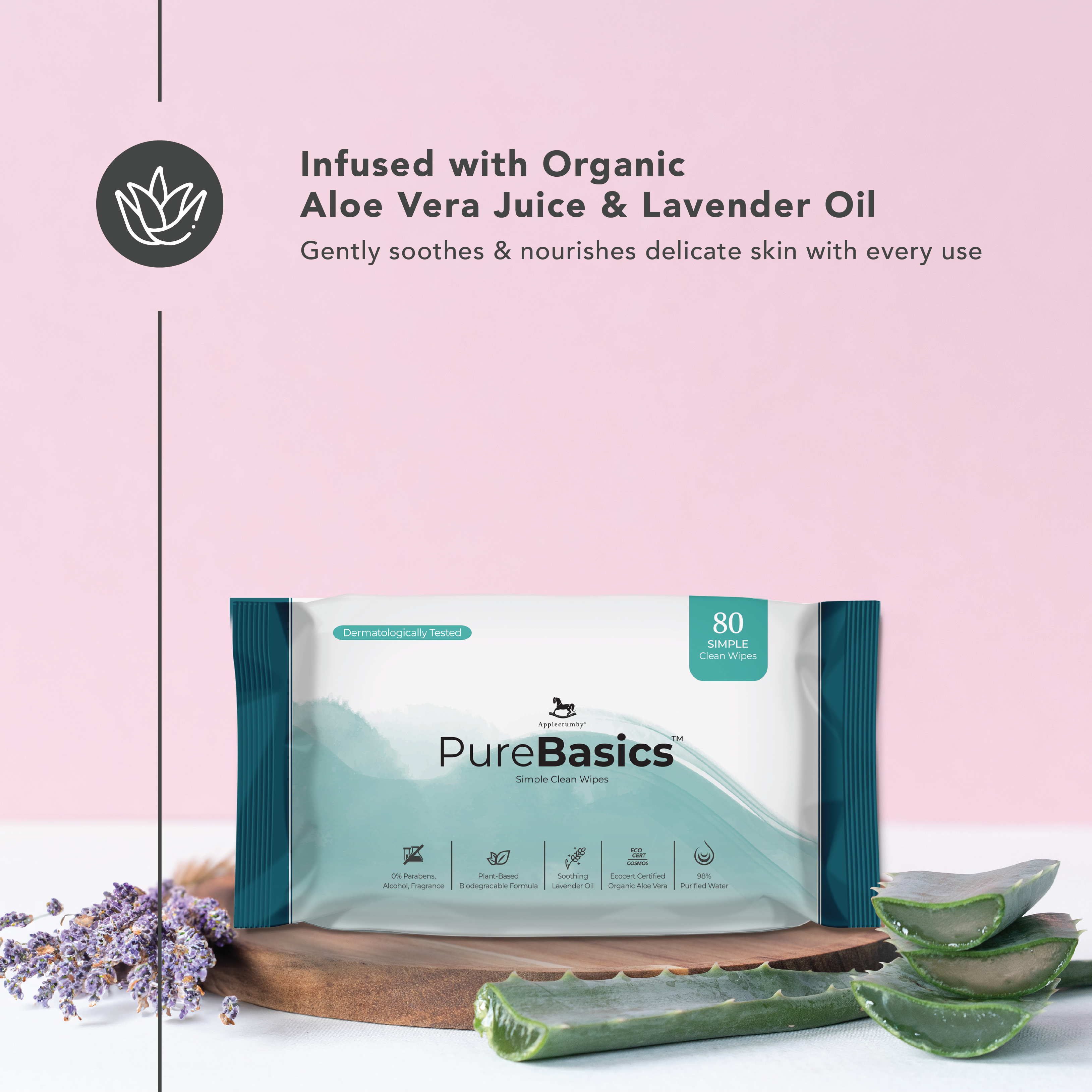 PureBasics Wipes (80s x 3 Packs)