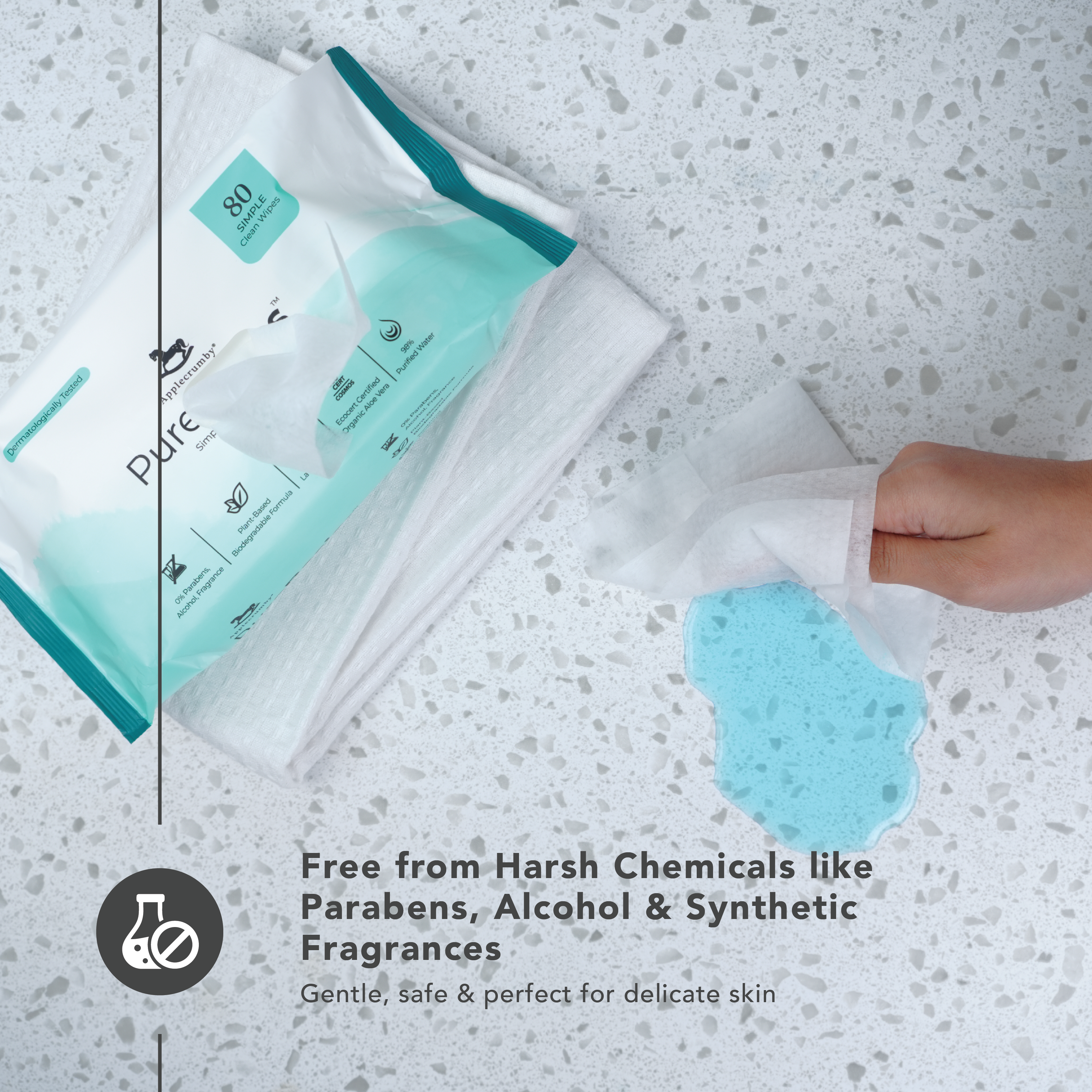 PureBasics Wipes (80s x 3 Packs)