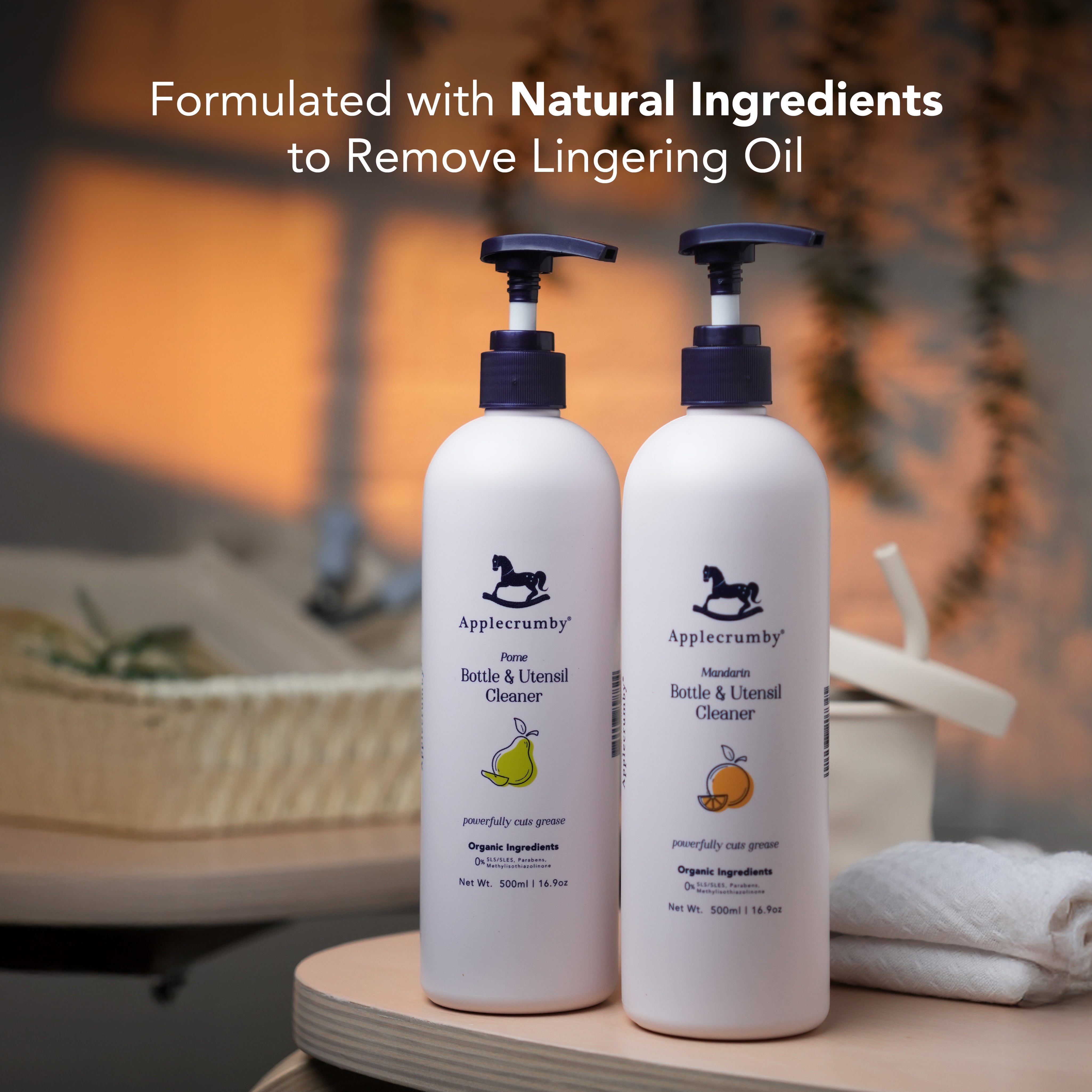 Bottle & Utensil Cleaner 500ml (3 Bottles)