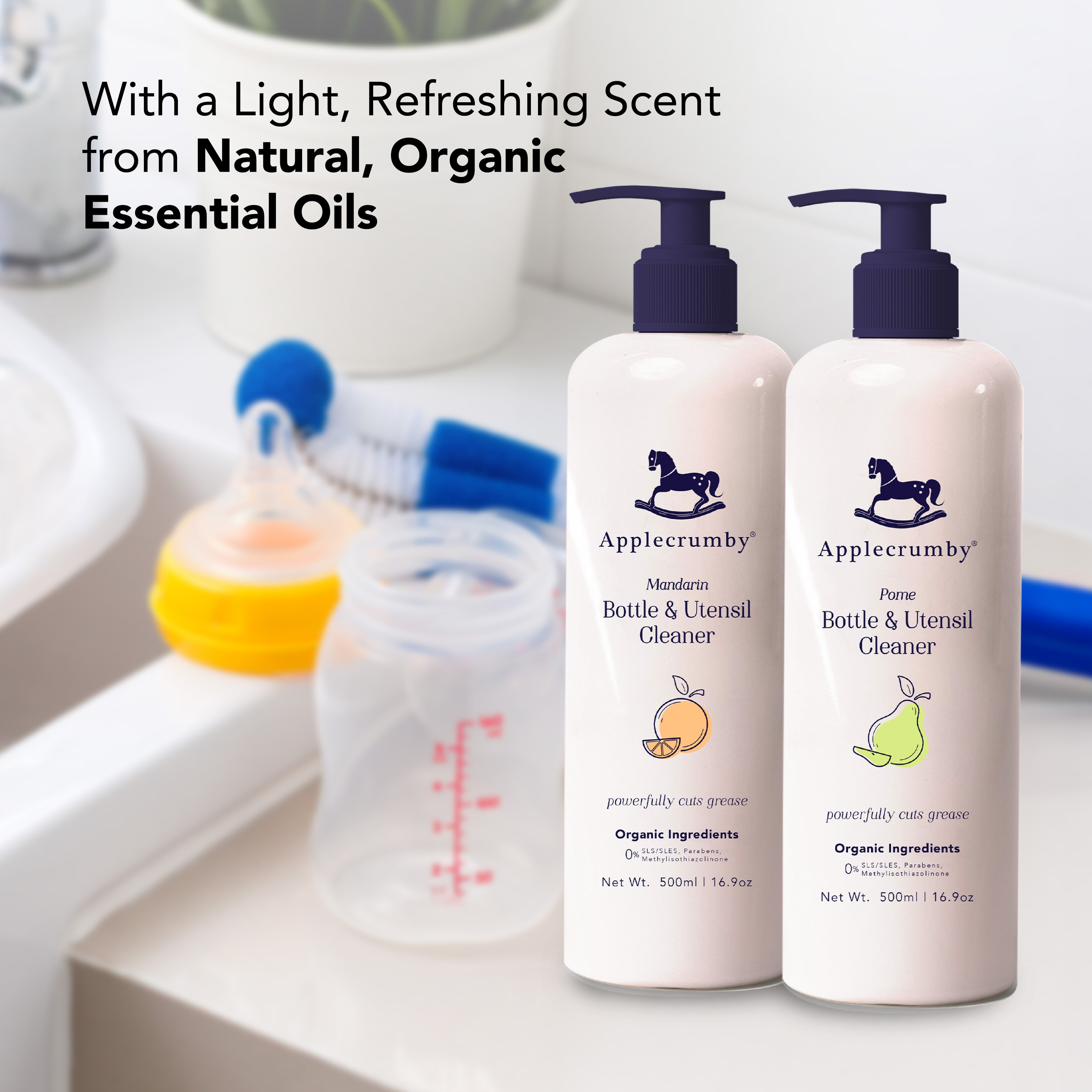 Bottle & Utensil Cleaner 500ml (3 Bottles)