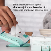 PureBasics Wipes 10s (3 Packs)