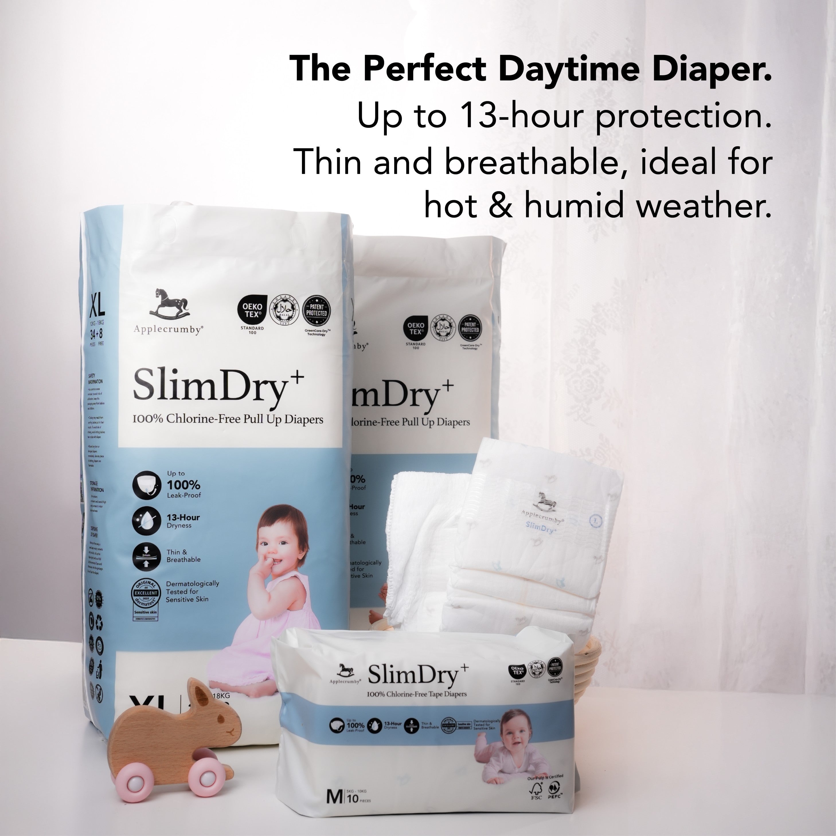 SlimDry⁺ Mega (4 packs / 1 Carton)