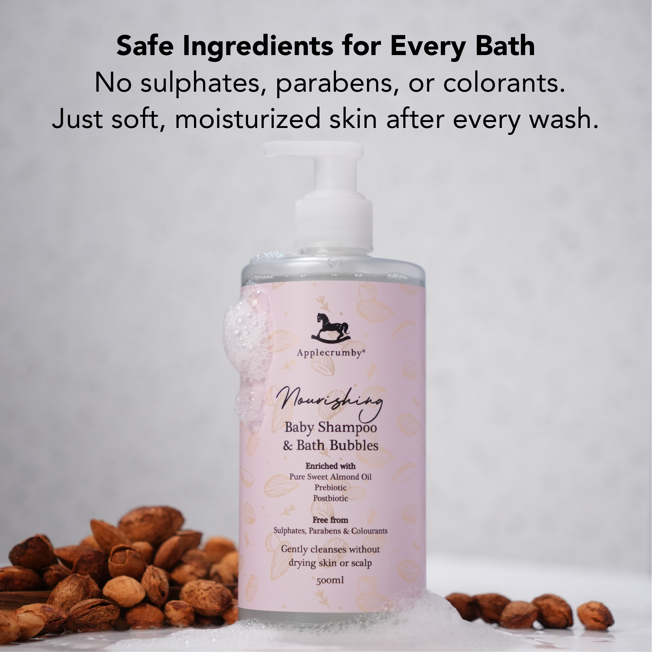 Nourishing Baby Shampoo & Bath Bubbles
