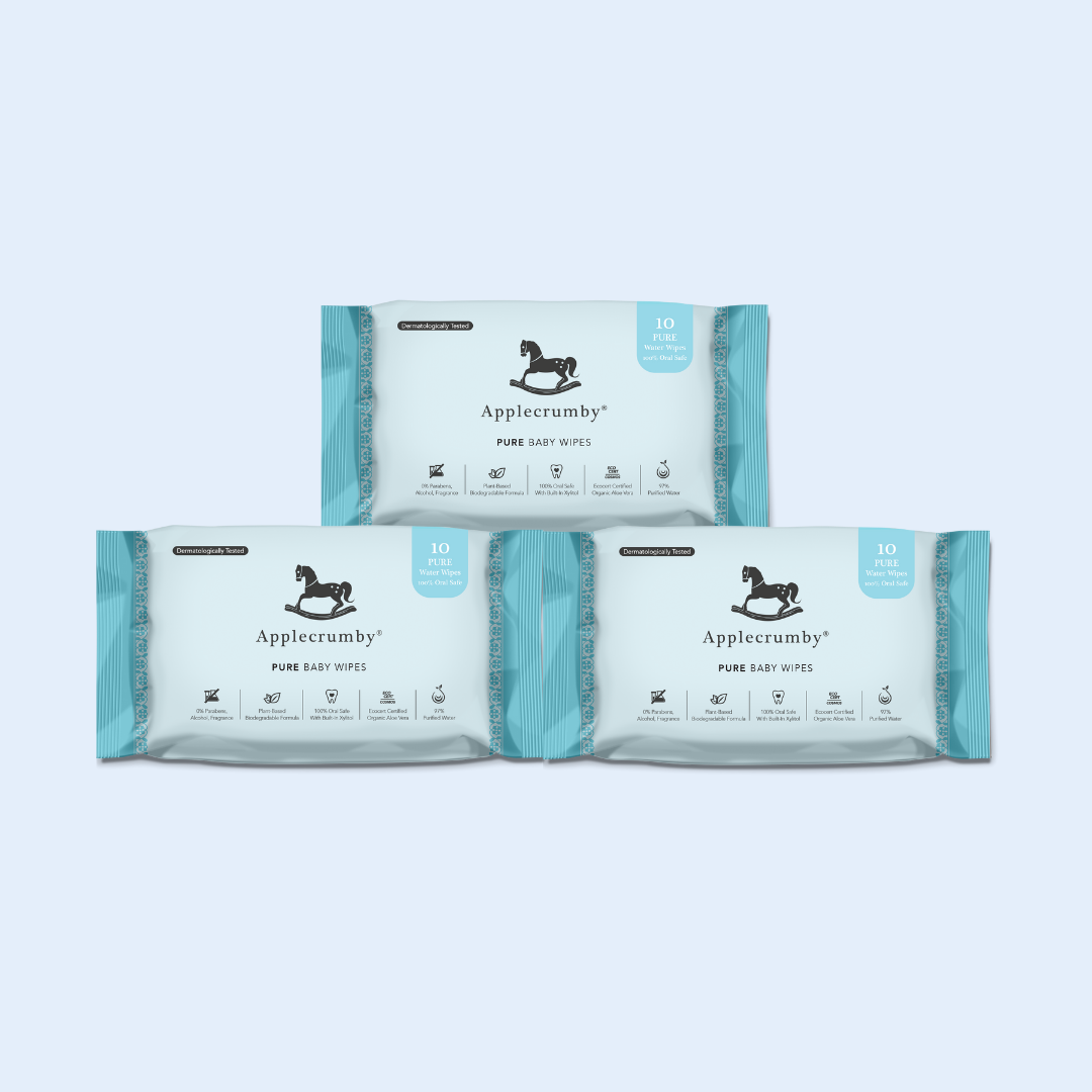 Pure Water Wipes 10s (3 Packs)