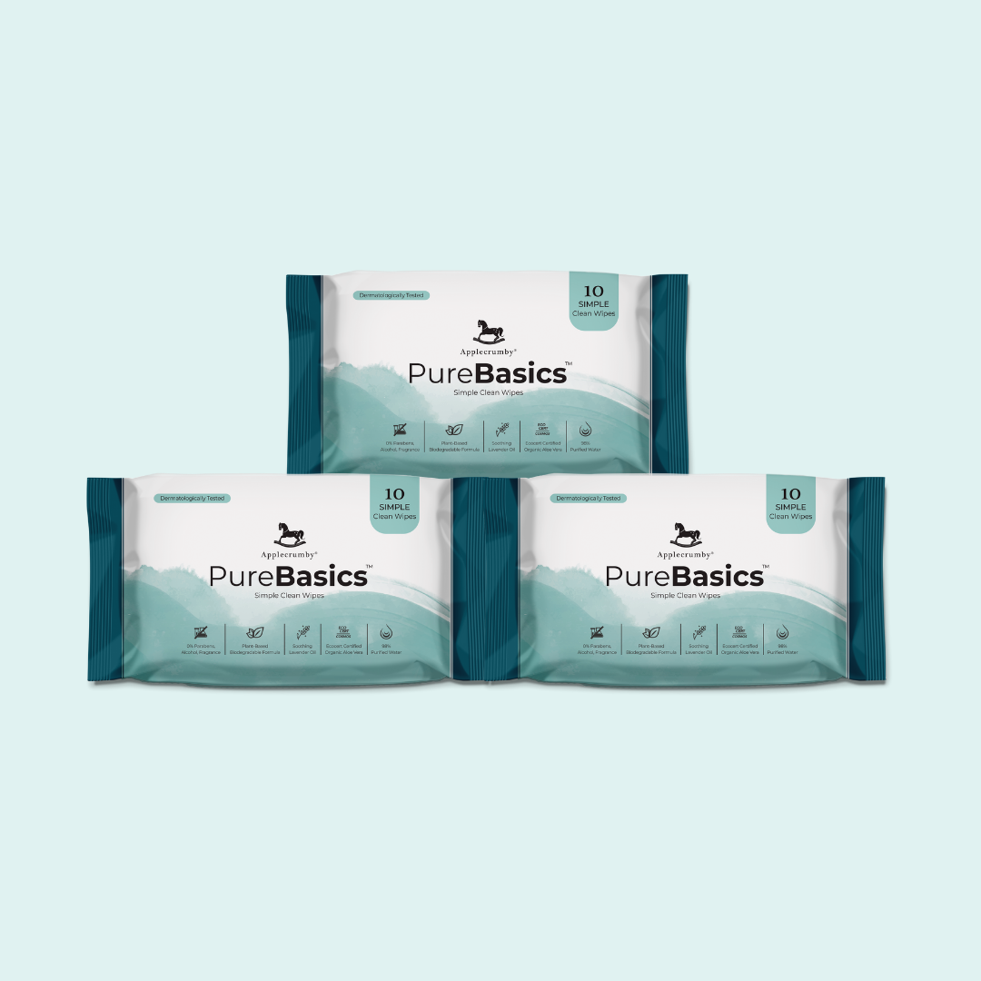 PureBasics Wipes 10s (3 Packs)