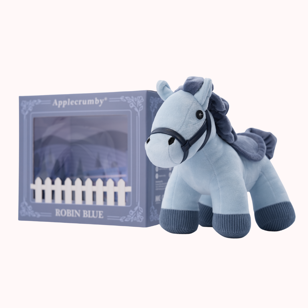 Mini Horse - Robin Blue